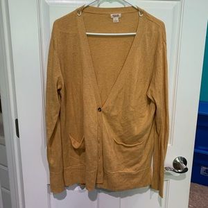 Rage mustard yellow cardigan